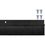  Držač četke za vrata 6 pcs Crna 100 cm Aluminijski legura | shoptok.hr