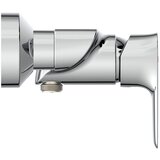 Ideal Standard Stenska armatura za tuš v sijajno srebrni barvi Connect Air – | Shoptok.si