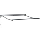 vidaXL Električna Polu-Kasetna Tenda Retraktibilna Metal | shoptok.hr