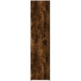 Visoka komoda dimljeni hrast 45x42,5x185 cm konstruirano drvo | shoptok.hr