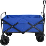  Preklopna kolica Plava 89 x 63 x 96 cm Čelik i Oxford poliester | shoptok.hr
