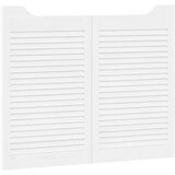  Vrata na hod Bela 80 x 50 cm Trdna borovina, (5000233954) | Shoptok.si