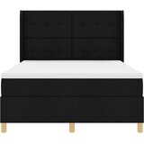 Box spring krevet s madracem Crna 140 x 200 cm tkanina | shoptok.hr