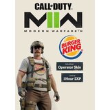 Call of Duty Modern Warfare® II - Burger King Operator Skin + 1 Hour 2XP (DLC) www.callofduty.com Key EUROPE | Eponuda.com