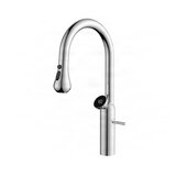 ELITE EDITION Enoročna kuhinjska armatura KF1694 z digitalnim prikazom temperature, rožnato zlata — Zlata | Shoptok.si