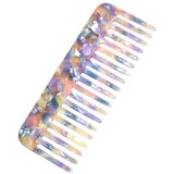 INF Večbarvni marmorni acetat glavnik 13cm za gladke lase, (5000203005) | Shoptok.si