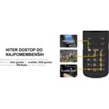 AGM odporni preklopni telefon na tipke flip M10 (4G lte) dual sim, IP68/IP69K/MIL-STD-810H, črn | Shoptok.si