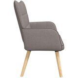  Kauč za dvoje Sivo-smeđa 115 x 61 x 87 cm tkanina | shoptok.hr
