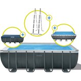 Intex Frame Pool Ultra Quadra XTR 549 x 274 x 132 cm - Bez pumpe, s priborom - 1 kom Cijene