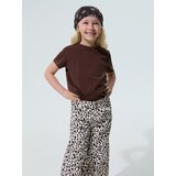 Sinsay Pamučne wide leg traperice s životinjskim uzorkom | shoptok.hr