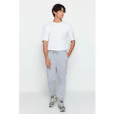 Trendyol Gray Men's Basic Oversize/Wide-Fit Sweatpants Trousers