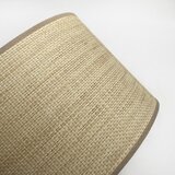  Luster na sajli AIDA 1xE27/15W/230V pr. 35 cm hrast/rafija | Eponuda.com