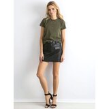 BASIC Feel Good T-shirt-RV-TS-4623.99-dark khaki Cene