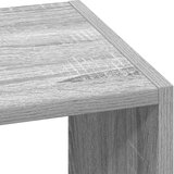 vidaXL Knjižna omara zložljiva siva sonoma 30x30x80 cm inženirski les | Shoptok.si