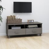 TV ormarić HAMAR svjetlosivi 106 x 40 x 40 cm masivna borovina | Eponuda.ba