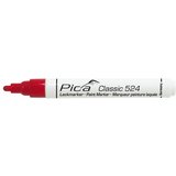 Pica - Marker Lack-/Industriemarker 2-4mm Rundspitze, rot | shoptok.hr