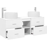  Set namještaja za kupaonicu 3 kom. Bijela 49,5 x 44,5 x 66 cm | shoptok.hr