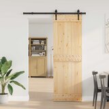  Klizna vrata NARVIK Prirodna i crna 70 x 210 cm (152,5 cm) Cijene