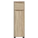 vidaXL kopalniška omarica s predalom sonoma hrast 30,5 x 30 x 101 cm | Shoptok.si