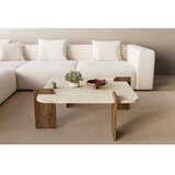 Hanah home sto za kafu afrolli travertine walnut | ePonuda.com