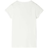  Dječja majica prljavo bijela boja 116 | shoptok.hr
