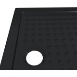  Podloga za tuš s točkicama 90 x 70 x 4 cm ABS Crna | shoptok.hr