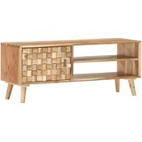  ormarić 100 x 35 x 40 cm od masivnog bagremovog drva | shoptok.hr