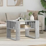  Stolić za kavu Betonski sivi 66 x 49 5 x 45 cm Konstruirano drvo | shoptok.hr