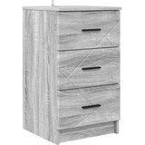  Noćni ormar Sivi hrast sonoma 38 x 38 x 66 cm Konstruirano drvo | shoptok.hr