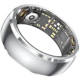 INF Pametni prstan iz nerjavečega jekla s zaslonom, gestami in SpO2 Silver 9, (5000292172) | Shoptok.si
