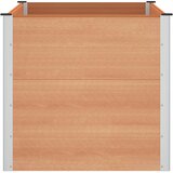  Povišena vrtna gredica Smeđa 150 x 100 x 91 cm | shoptok.hr