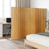 Sobna pregrada prirodna širina 600 cm visina 165 cm od bambusa | shoptok.hr
