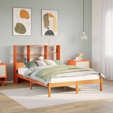  Krevet s regalom za knjige bez madraca 140x200 cm od borovine Cijene
