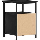 vidaXL Noćni ormarići 2 kom. Crni hrast 34x35,5x50 cm Inženirsko drvo | shoptok.hr