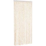  Zastor protiv muha bež i bijeli 90 x 220 cm od šenila | Eponuda.com