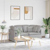  Modularna sofa s jastucima, tkanina, oblak sive boje | shoptok.hr