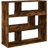 vidaXL Knjižna omara dimljeni hrast 100x33x94,5 cm inženirski les Cene