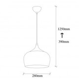 Opviq lights Luster Saglam 3761, Amber | Eponuda.ba