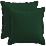  Presvlaka za jastuk 2 kom. HOUTEN Tamnozelena 45 x 45 cm - Tamnozelena 45 x 45 cm 2 | shoptok.hr