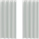 Voile zavjese s ušicama 2 kom svijetlosive 140x245 cm | shoptok.hr