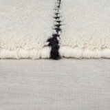Flair Rugs Krem ručno rađen vunen tepih 200x290 cm Dottie Linear – | shoptok.hr