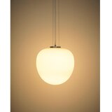 Kave Home Bela viseča svetilka s steklenim senčilom ø 25 cm Ardali – | Shoptok.si