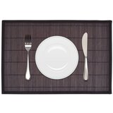 vidaXL Bambusov pogrinjek 6 kosov 30x45 cm temno rjave barve, (20756492) Cene