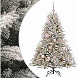  Umjetno božićno drvce s kuglicom 120 cm 150 LED lampica Slike