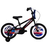 Capriolo mustang 16 crno-crveno (dečije (4-5)) ( 925120-16 ) | ePonuda.com