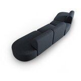 Milo Casa Modra sedežna garnitura iz šenilje levi kot 428 cm Paolo – | Shoptok.si
