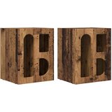  Noćni ormarić 2 pcs Staro drvo 40 x 35 x 50 cm | shoptok.hr