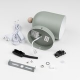 Brilagi zidna spot lampa gallion 1xE27/15W/230V zelena | Eponuda.com