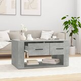  Stolić za kavu boja betona 80x50x40 cm konstruirano drvo | shoptok.hr