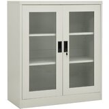 vidaXL uredski ormarić svjetlosivi 90 x 40 x 105 cm čelični Cijene